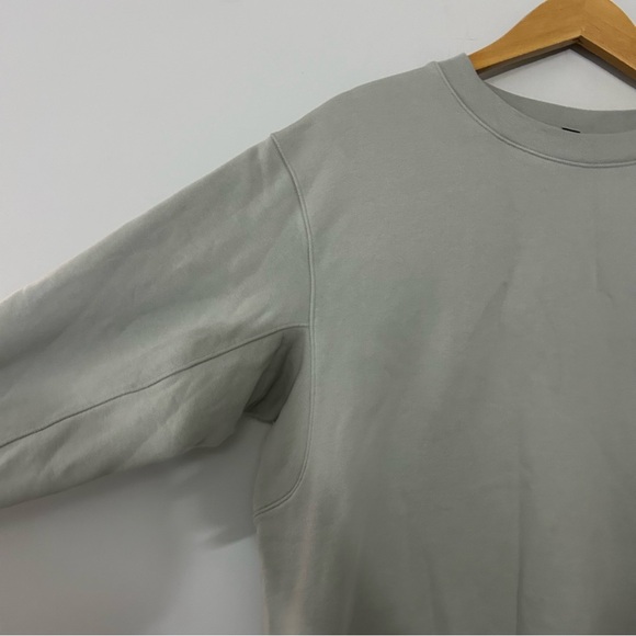 Lululemon French Terry Oversized Long Sleeve Crewneck in Seal Grey - Picture 5 of 11